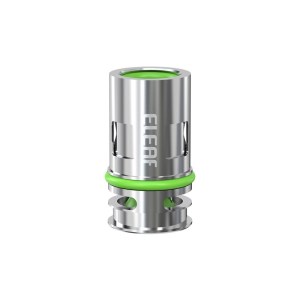 Five-pack Eleaf EP replacement coils with 0.15Ω, 0.6Ω, and 1.2Ω options for MTL, RDL, and DTL vaping.