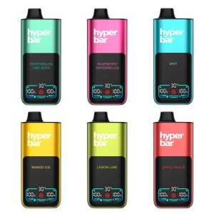 Hyper Bar BE 70K disposable vape with 30 mL pre-filled juice and bold design at VapeNear Online Vape Shop.
