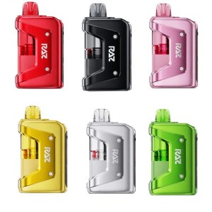 RAZ Vue 50K Disposable Vape Kit with detachable power bank and 13ml transparent pod at VapeNearShop online vape shop